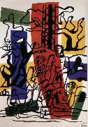 Fernard Leger Outing segment oil painting picture wholesale